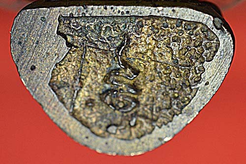 รูปหล่อหลวงพ่อคง วัดราหุลคงนิมิตร จังหวัดสิงห์บุรี เนื้อทองผสม