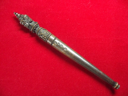 ไม้ครูมหาพรหมจตุรภัตร เนื้อโลหะ ขนาด 5 นิ้ว 