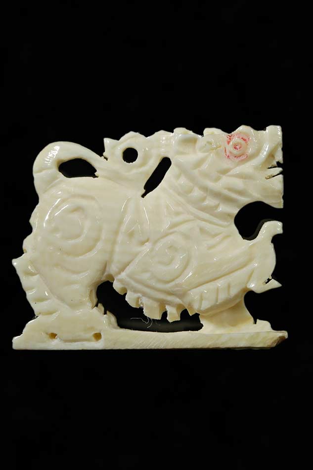 สิงห์งาแกะหลวงปู่ทิม ปี 46 โค๊ตเลข 5  