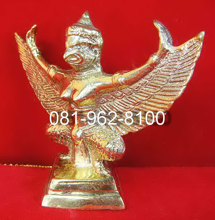 *** พญาครุฑกางปีก เนื้อทองเหลืองขัดเงา เครื่องหมายแห่งสิทธิอำนาจและความเป็นมงคล 