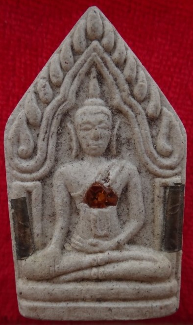 ขุนแผน ท่านขุนพันธ์ฯ บ่วง ซือ เฮง(เฮงหมื่นเรื่อง) ปี 41 ฝัง ตะกรุดเงิน 2 ดอก ฝังพลอยเสก เคาะเดียว