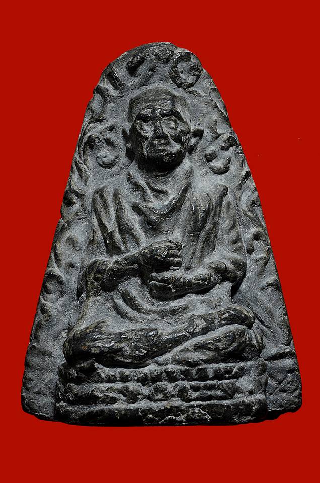 รูปเหมือนสมเด็จโต วัดระฆัง ปี 2495 เนื้อใบลาน