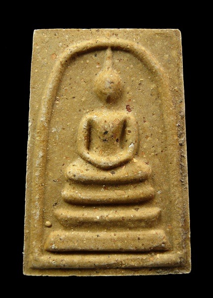 สมเด็จบางขุนพรหม ปี54 พิมพ์ใหญ่พิเศษ เกศทะลุซุ้มB โรยผงเก่า แช่น้ำมนต์ 1