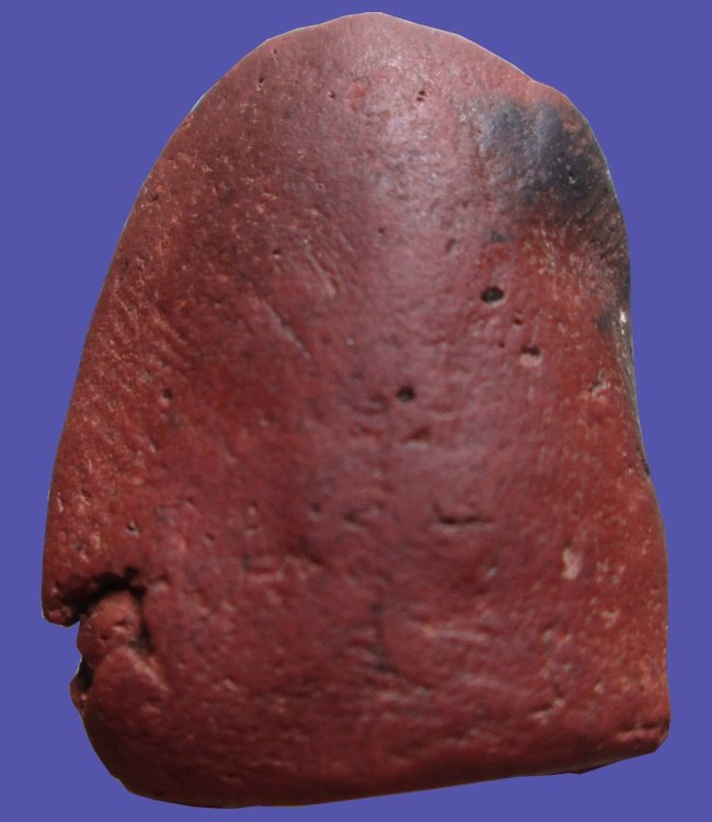 พระเล็บมือ หลวงพ่อเข่ง กรุวัดพระพิเรนทร์ กทม. แดงๆครับ เคาะแรกครับ