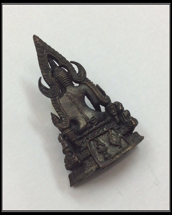 พระพุทธชินราช ภปร. รุ่นปฏิสังขรณ์ วัดพระศรีรัตนมหาธาตุ เนื้อนวโลหะ พิมพ์ใหญ่ กล่องเดิม #1