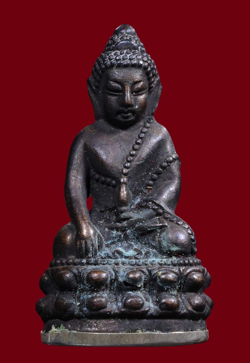 พระกริ่งชินบัญชร บารมี เสาร์ ๕ปี 53 เนื้อนวะ ก้นเงิน จารมือ หลวงพ่อสาครหมายเลข596สวยใส กล่องเดิม มีค