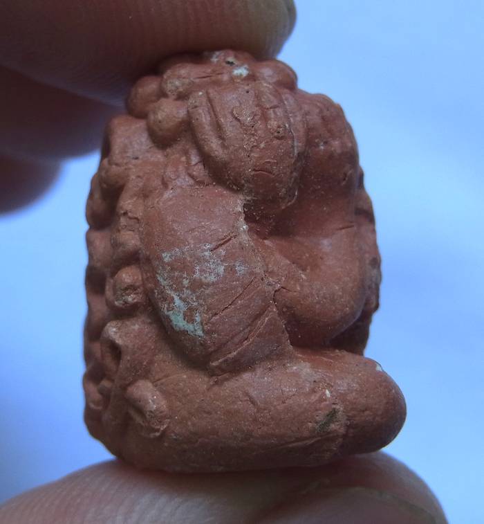 พระปิดตาชมพูนุช ปี53 เนื้อผง หลวงปู่เสก ออกวัดซับลำใย