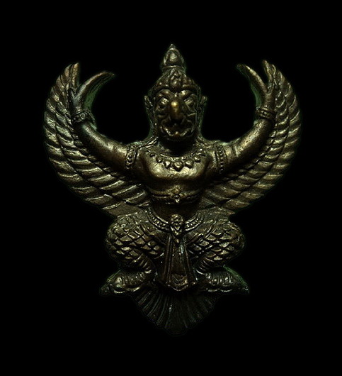 ครุฑหลังยันต์ ไม่ทราบที่