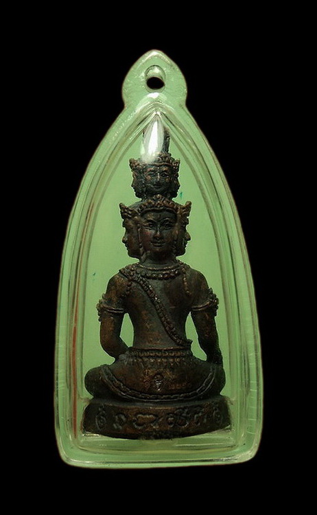 รูปหล่อพระ 9 หน้ามหาเศรษฐี หลวงพ่อทองดำ วัดถ้ำตะเพียนทอง จ.ลพบุรี ปี52 รุ่นโคตรเศรษฐีนวโกฏิ