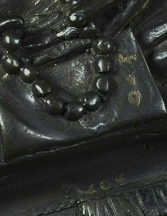 "พระบูชาหลวงปู่หมุน ฐิตสีโล ขนาด 5 นิ้ว หมายเลข 509" 