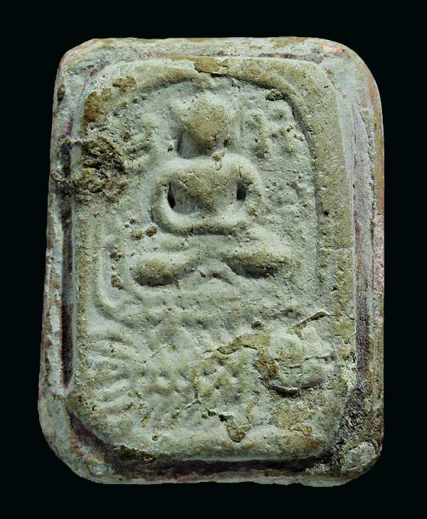 พระกรุวัดคู้สลอดพิมพ์ทรงปลาจีนนิยมหายาก สภาพสวยสมบูรณ์ประกวด ได้