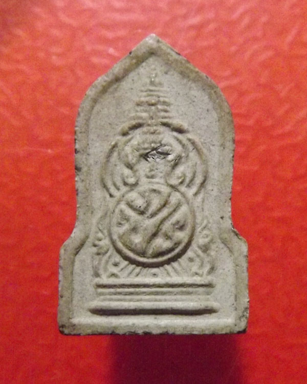 พระผงศาสดา หลังภปร. มีเกศา วัดบวรนิเวศน์ กรุงเทพ