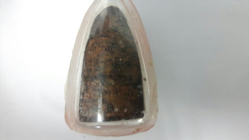 หลวงปู่ทวด หลังหนังสือใหญ่ เนื้อผงใบรานปิดทองเดิม ปี๒๕๑๓ วัดช้างให้