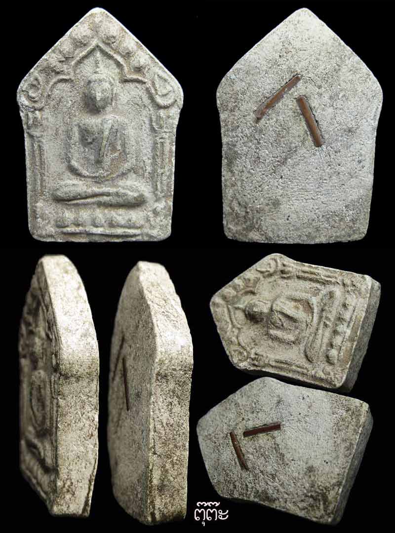 ขุนแผนพรายกุมาร พิมพ์ใหญ่ ซุ้มขาด ตะกรุดคู่ เลี่ยมทองกันน้ำพร้อมบูชา