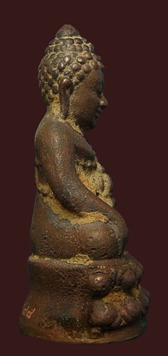 กริ่งนำฤกษ์ รุ่นเจริญพร ๘๘ หลวงพ่อบุญช่วย ฐานธัมโม วัดวังทองเจริญธรรม จ. เพชรบูรณ์ หมายเลข ๔๕