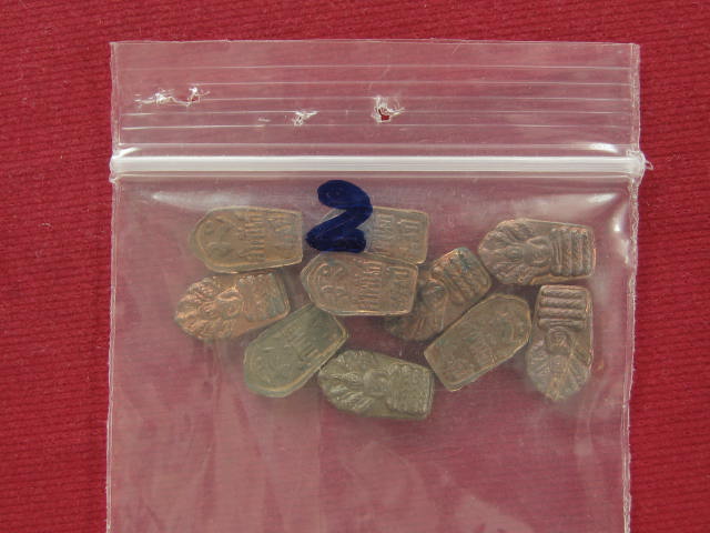 10 องค์ ปรกใบมะขาม ลป.คำพันธ์ วัดธาตุมหาชัย ครบ 77 ปี รุ่นมหาชัย ปี35