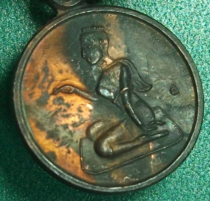 ลป.ทิม วัดพระขาว อยุธยา " เหรียญแม่โพสพ หลังปลาตะเพียน 2544 "