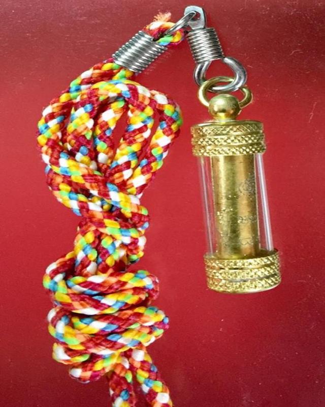 ตะกรุดมหามงคล 7 รอบ หลวงพ่อจรัญ วัดอัมพวัน ซองเดิม ปี 54 