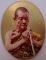 ล็อกเก็ต หลวงพ่อธีร์ สุวณฺโณ วัดจันทราวาส บุรีรัมย์ อุดผงฝังตะกรุด จีวร พลอย เคาะเดียว