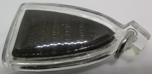 หลวงปู่ทวดหลังหนังสือปี24 หลังสามจุด ทองเหลืองรมดำ สวยๆ