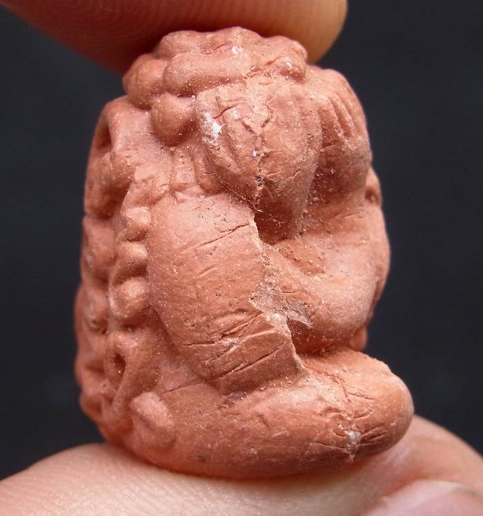 พระปิดตาชมพูนุช ปี53 เนื้อผง หลวงปู่เสก ออกวัดซับลำใย