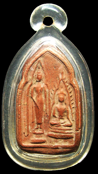 พระกรุบางยี่หน พิมพ์ชินราช สองปาง จ.สุพรรณบุรี ( มีหน้า มีตา ) 