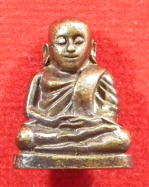 รูปหล่อหลวงพ่อ เงิน เนื้อทองผสม ไม่ทราบที่
