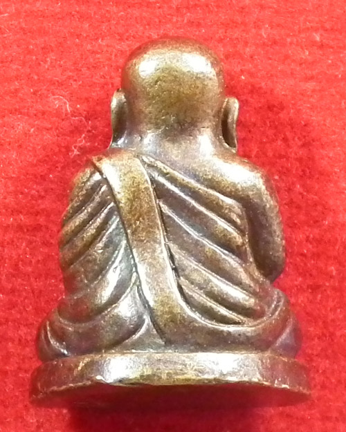 รูปหล่อหลวงพ่อ เงิน เนื้อทองผสม ไม่ทราบที่