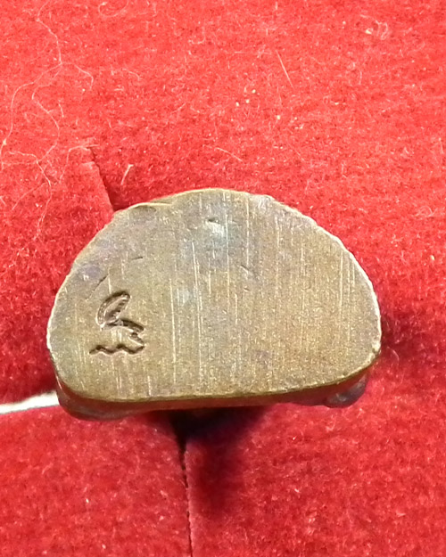 รูปหล่อหลวงพ่อ เงิน เนื้อทองผสม ไม่ทราบที่