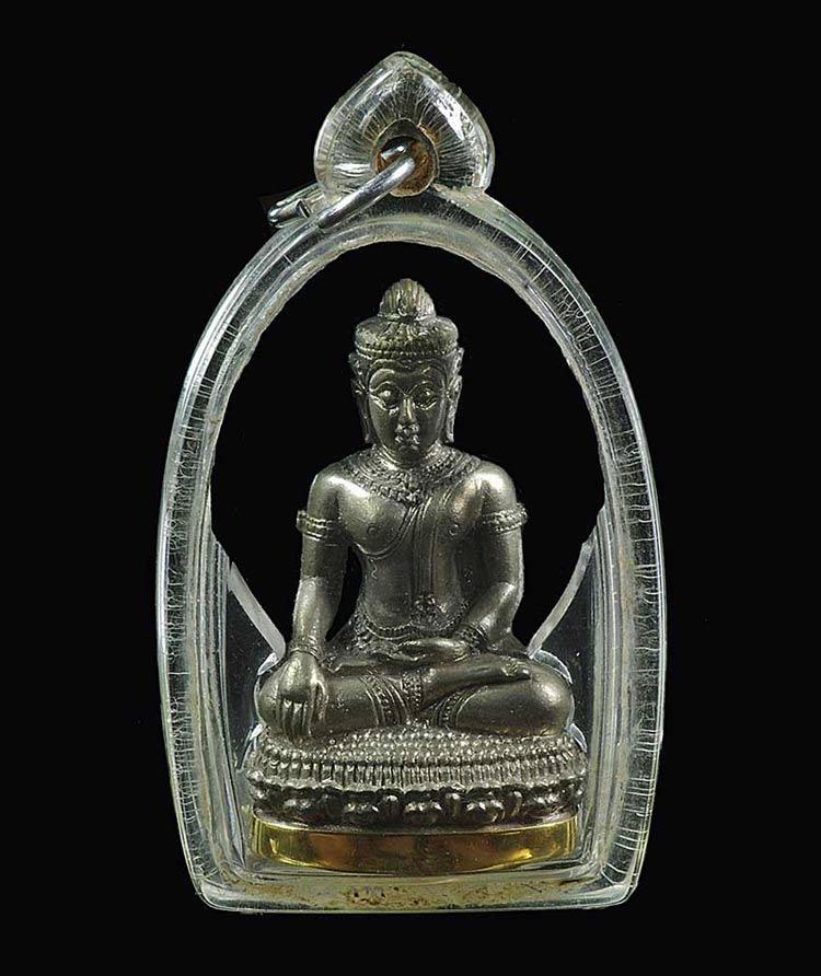 1 ใน 290 // พระกริ่งเพชรสุรินทร์ (รุ่น2) หลวงปู่หงษ์ วัดสุสานทุ่งหน จ.สุรินทร์ ปี2550 (เสก 5 ปี)