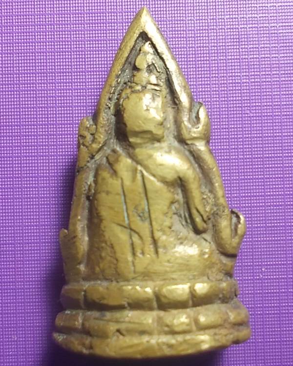 พระพุทธชินราช อินโดจีน 2485 พิมพ์สังฆาฏิยาวไม่ตอกโค้ด