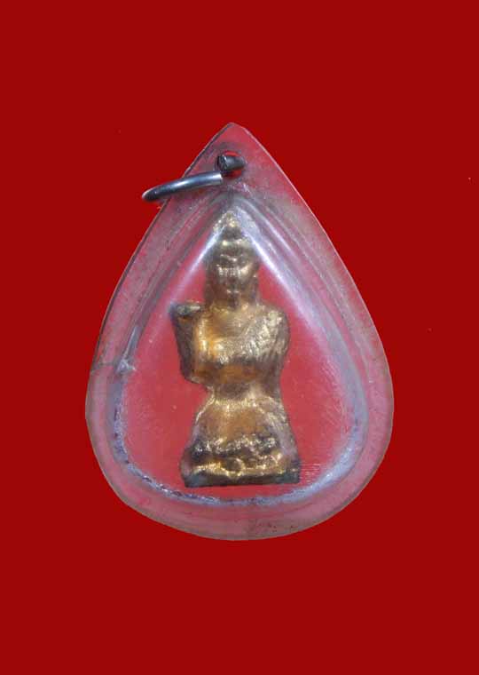 นางกวักเลี่ยมเก่า เคาะเดียว