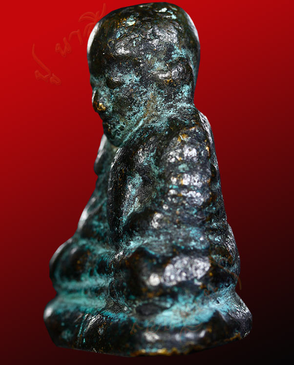 หลวงพ่อเงิน วัดบางคลาน จังหวัด พิจิตร รุ่นปืนแตก พิมพ์นิยมเศียรโต ปี ๒๕๒๘ ๒