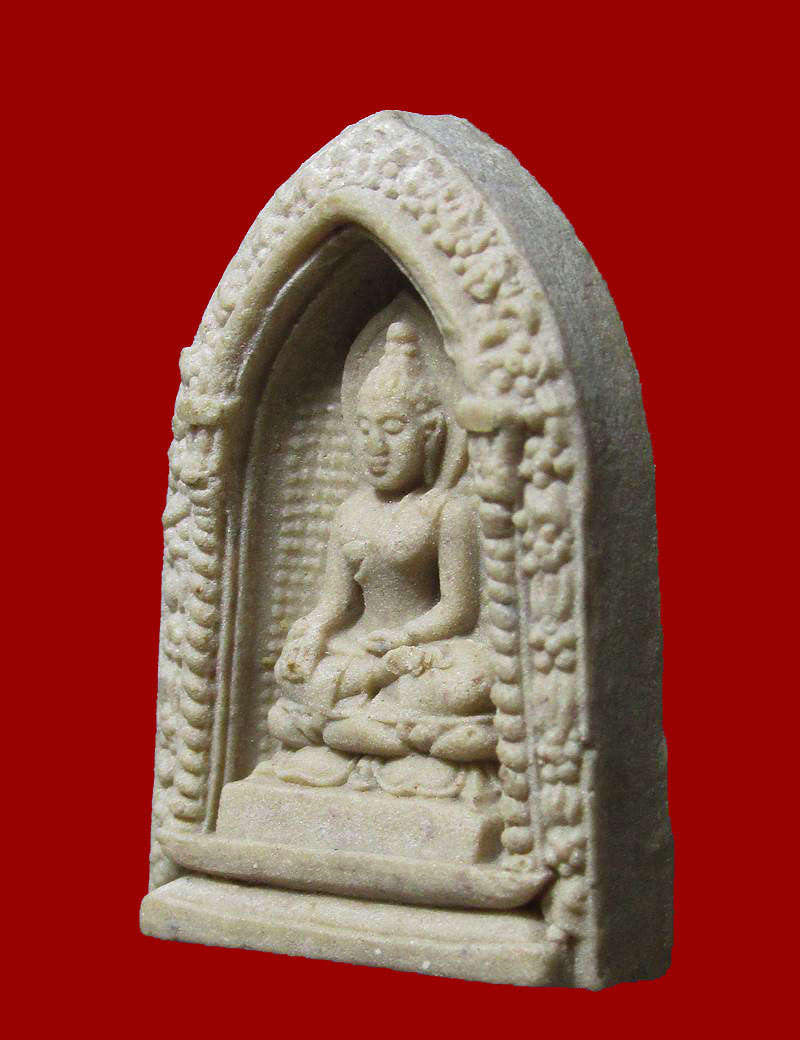 พระผงไพรีพินาศ วัดบวรฯ ปี 2530 พิมพ์ซุ้มเล็ก