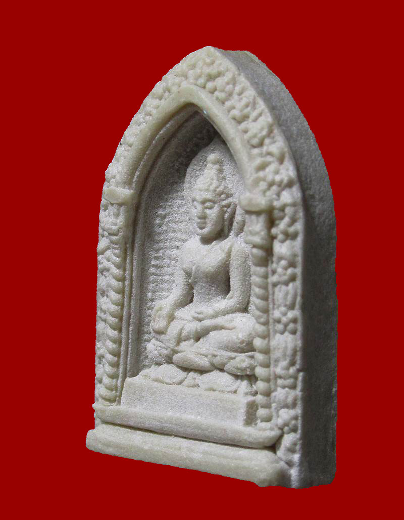 พระผงไพรีพินาศ วัดบวรฯ ปี 2530 พิมพ์ซุ้มเล็ก2