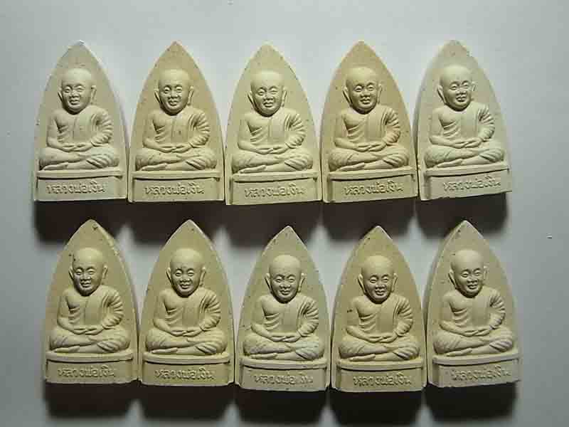 10 องค์ 700 บาท หลวงพ่อเงิน วัดบางคลาน รุ่นฟ้าคำรณ จ.พิจิตร c0