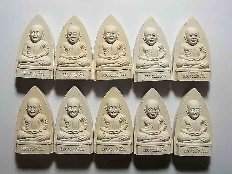 10 องค์ 700 บาท หลวงพ่อเงิน วัดบางคลาน รุ่นฟ้าคำรณ จ.พิจิตร 8