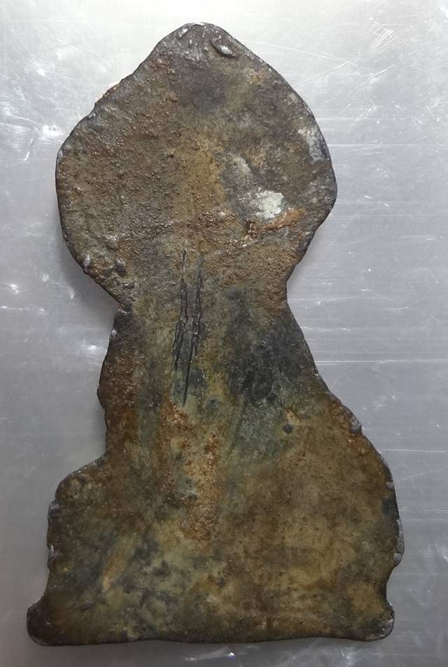 พระปรกโพธิ์ เชียงแสน พิมพ์โพธิ์เม็ด