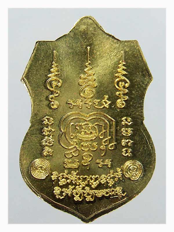 เหรียญรวยมหาเศรษฐีเนื้อทองเหลืองหลวงพ่อรวย วัดตะโก อยุธยา (20 เหรียญ)