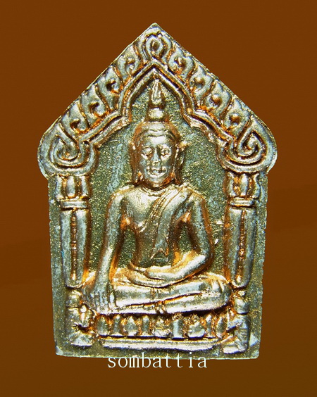 พระขุนแผนพรายกุมารรุ่นแรก ปี30 พิมพ์ใหญ่ทาทอง ตะกรุดเงิน หลวงพ่อสาคร 