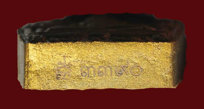 พระขุนแผนผงพรายกุมาร พิมพ์ใหญ่ เนื้อว่านดอกทอง รุ่นพรายทอง  3390