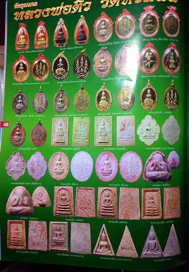 พระผงพิมพ์พุ่มข้าวบิณฑ์ หลวงพ่อติ้ว วัดหัวถนน เนื้อขาว หลวงปู่ทิม วัดระหารไร่ ปลุกเสก N/2