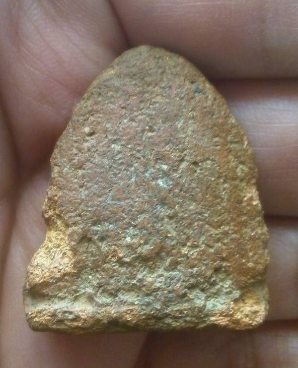 ลวงพ่อโตกรุบางกระทิงปางมารวิชัยสภาพน่ารักสมบูรณ์ไม่หักไม่ซ่อม