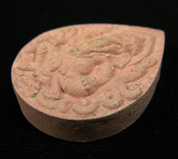 พระพิฆเณศวร์ เนื้อผงสีชมพู หลวงปู่หมุนปลุกเสก ออกวัดซับลำใย จ.ลพบุรี ปี 2543 (3)