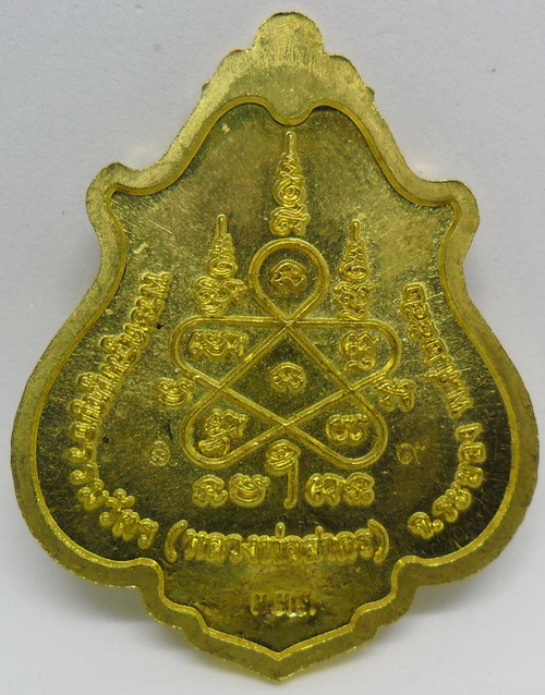 หลวงพ่อสาคร วัดหนองกรับ จ.ระยอง เหรียญโภคทรัพย์ (ขี่เต่า) ปี52