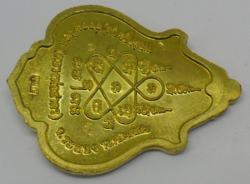 หลวงพ่อสาคร วัดหนองกรับ จ.ระยอง เหรียญโภคทรัพย์ (ขี่เต่า) ปี52