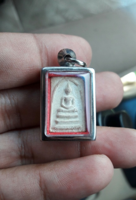 สมเด็จวัดระฆัง 100ปี พิมพ์คะแนน บล็อกนิยม ฐานจุดเกษเต็ม