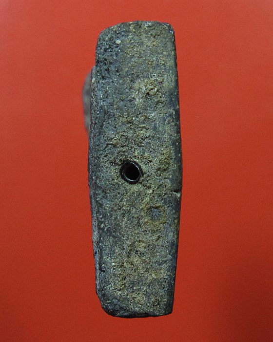 สมเด็จหลวงปู่นาค วัดระฆัง เนื้อผงใบลาน(แช่น้ำมนต์) ตะกรุด 1 ดอก