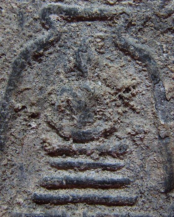 สมเด็จหลวงปู่นาค วัดระฆัง เนื้อผงใบลาน(แช่น้ำมนต์) ตะกรุด 1 ดอก