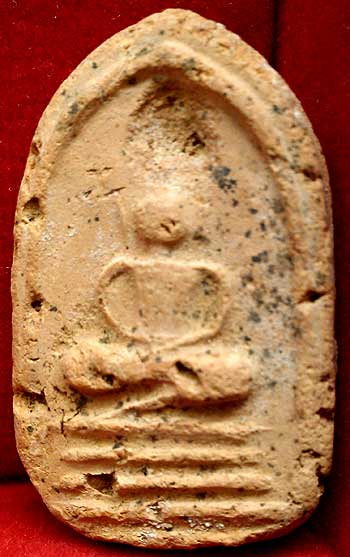 *พิมพ์สมเด็จฯแขนบ่วง ซุ้มโค้ง เนื้อดินเผา กรุวัดคูบัว ราชบุรี ลป.บุญ วัดกลางบางแก้ว ปลุกเสก*